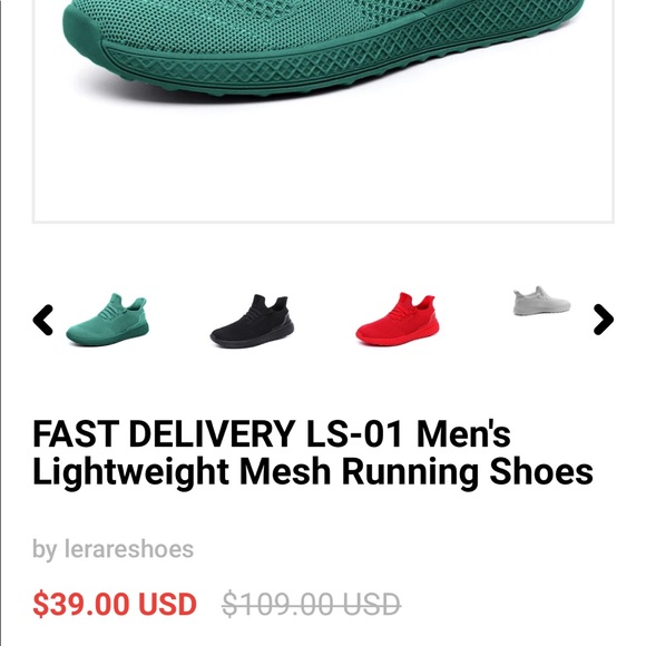 Lafare Size 12 athletic shoe Mint Green - Picture 6 of 6